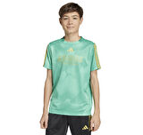 JD0500-C adidas J Hot Cof Tee çocuk T-Shirt Yeşil