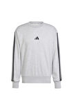 adidas Erkek  Gri  Sweatshirt M 3S FT SWT JE6374