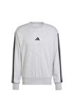 adidas Erkek  Gri  Sweatshirt M 3S FT SWT JE6374