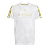 JD0498-C adidas J Hot Cof Tee çocuk T-Shirt Beyaz