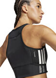 adidas JN7162 ADIZERO CROP W Siyah Dar Düz Kadın Atlet