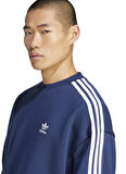 JP1063 Oversize crew Lacivert Yuvarlak Yaka Oversize Sweatshirt