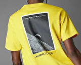 Adidas Ng U Ar B Gfx T Unisex Günlük Tişört JD5955 Sarı