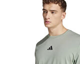 Adidas M Str G T Erkek Antrenman Tişörtü JD8234 Gri