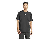 adidas M Str G T Erkek Günlük Tişört JD8235 Siyah