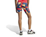 adidas  Wmt 8In T Aop Kadın Koşu Taytı JE9417 Turuncu