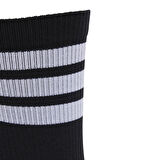 Logo 3'lü Unisex Siyah Günlük Stil Çorap JI6315