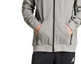 adidas Gg Fz Hd Erkek Antrenman Ceketi JC5697 Gri