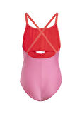 adidas Kırmızı - Pembe Kız Çocuk Mayo JE4419-X BACK CB ST GY