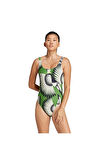 adidas Kadın  Yeşil  Mayo FARM SWIMSUIT JF6034