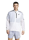 adidas JD7760 OTR 3S JACKET M Beyaz Normal Düz Erkek Zip Ceket