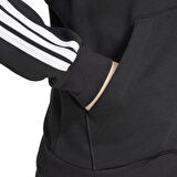 Adidas Kadın Eşofman Üstü 3 Stripes Fleece Full Zip Hoodie