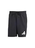 adidas JD4900 M FI 3BAR SHO Siyah Lastikli Bel Regular Fit Düz Erkek Şort