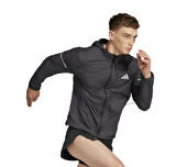 JC7341-E adidas Ult Uv Jacket M Erkek Yağmurluk-R&amp;uuml;zgarlık Siyah