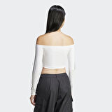 adidas JD0275 OFFSHOULDER LS Kadın T-Shirt