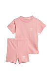 adidas BebekPembe  Eşofman CS TEE SET JI5835