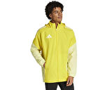 Adidas Tiro25C Aw Jkt Erkek Futbol Antrenman Yağmurluk JI8958 Sarı