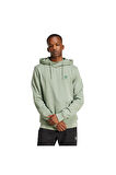 adidas ESS HOODIE FT Erkek  Yeşil  Sweatshirt JD2410
