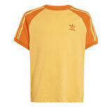 JC7292-C adidas 3 Strıpe Tee çocuk T-Shirt Turuncu