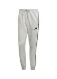 adidas JE6318 M 3S FL TC PT Açık Gri Lastikli Bel Erkek Eşofman Altı