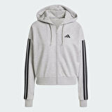 adidas JE0055 W 3S FT FZ HD Kadın Tracktop