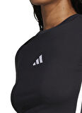 adidas W 3S SJ BABY T Siyah Kadın Sporcu Tişört JC8325