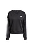adidas Kadın  Siyah  Sweatshirt W 3S FT VN SWT JE0027