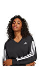 adidas Kadın  Siyah  Sweatshirt W 3S FT VN SWT JE0027