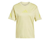 adidas  W Z.N.E. Tee Kadın Günlük Tişört JC5400 Sarı