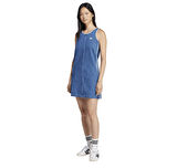 JD2580-K adidas Denım 3S Dress Kadın Elbise - Etek Mavi
