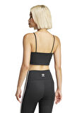 JD5001 3S BRA TOP Siyah U Yaka Crop Atlet