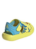 adidas Sarı - Mavi Bebek Sandalet IH1234-WATER SANDAL FLOUNDER I