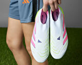 adidas  Predator Elite Ll Fg Erkek Çim Zemin Kramponu ID3876 Beyaz