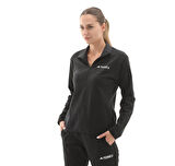 JP0788-K adidas W Mt Ess Hz Fl Kadın Ceket Siyah