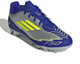 adidas  F50 Club Fg/Mg J Messi Çocuk Çim Zemin Kramponu IH0926 Gri