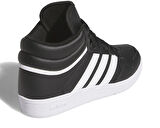 adidas Hoops 4.0 Mid J Genç Günlük Ayakkabı JI3477 Siyah