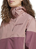 JD8370 W XP 2.5 ANORAK Kahve Normal Kalıp Kadın Sweatshirt