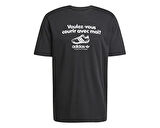 Adidas Grfx Tee Erkek Günlük Tişört JC8366 Siyah