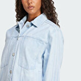 Adidas Kadın Günlük Eşofman Üstü Premium Essentials Denim Jacket Jd4753