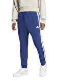 adidas JD1878 M 3S FT TC PT Lacivert Lastikli Bel Regular Fit Düz Erkek Eşofman Altı