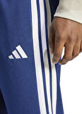 adidas JD1878 M 3S FT TC PT Lacivert Lastikli Bel Regular Fit Düz Erkek Eşofman Altı