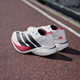 Adizero Prime X3 Strung Erkek Beyaz Koşu Ayakkabısı JR2597