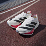 Adizero Prime X3 Strung Erkek Beyaz Koşu Ayakkabısı JR2597