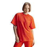 JN0227-K adidas By Stella Mccartney Kadın T-Shirt Kırmızı