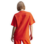 JN0227-K adidas By Stella Mccartney Kadın T-Shirt Kırmızı