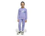 adidas  Lk Dy Ls Jog Çocuk Eşofman Takımı JD4561 Mor