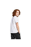 adidas Çocuk Beyaz  T-Shirt J SW MNDO GFX T JF3637