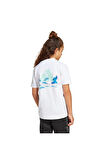 adidas Çocuk  Beyaz  T-shirt J DY LS GFX T JD4557