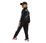JF3657-C adidas X Marvel Spider-Man çocuk Eşofman Takımı Siyah