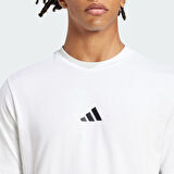 adidas M 3S SJ T Beyaz Erkek Sporcu Tişört JE6388